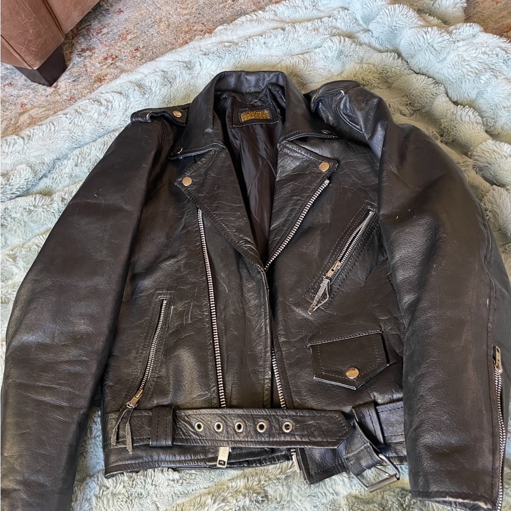 Classic Black Leather Jacket